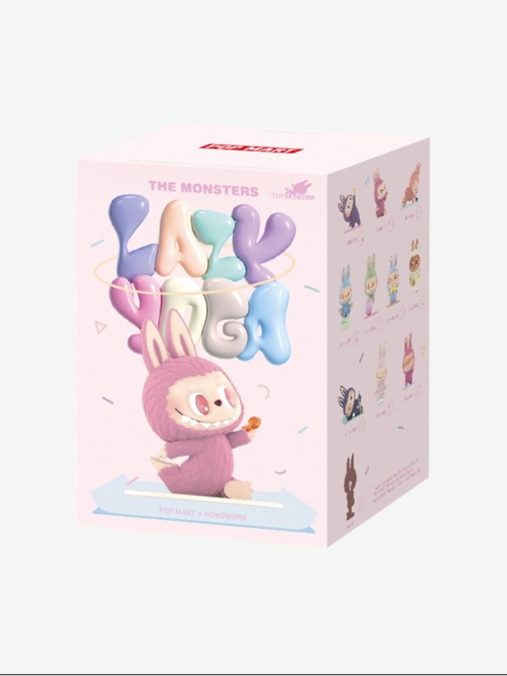 POP MART The Monsters Labubu Lazy Yoga Series Figures - BLIND BOX
